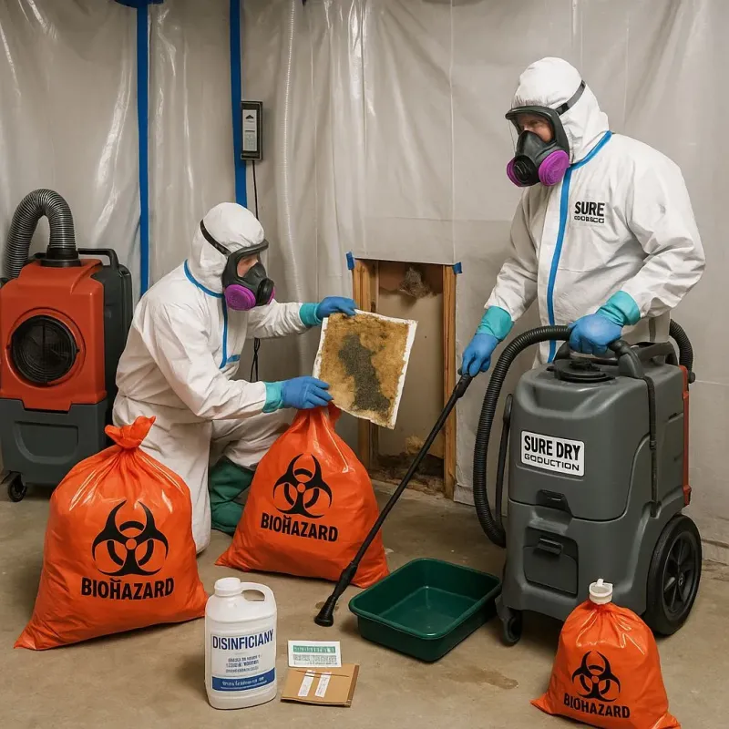 Contaminated Water Handling Protocols process in Aurora, MN